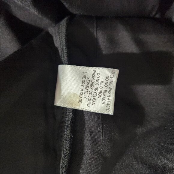 Code Dress Womens Size 12 Black One Shoulder Cocktail Party Rayon Polyester NWT - Picture 13 of 14